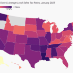 2025 sales tax rates by state sales taxes