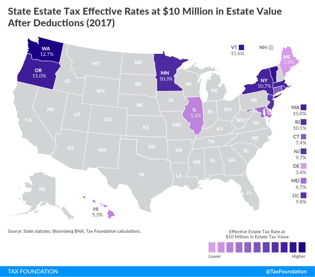 State Inheritance And Estate Taxes: Rates, Economic Implications, And ...