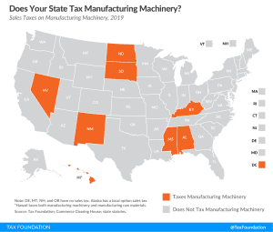 Does your state tax manufacturing machinery? Manufacturing tax business tax