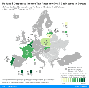 Reduced Corporate Income Tax Rates for Small Businesses in Europe