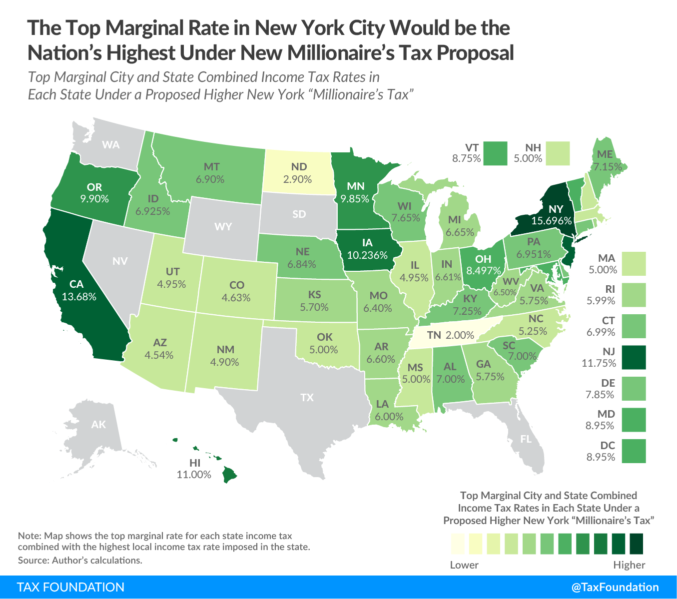 The top marginal tax rate in New York City would be the nation's highest under new New York millionaire's tax proposal, New York millionaires tax. New York budget gap, New York revenue shortfall, New York fiscal crisis