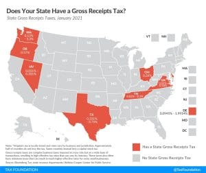 Gross Receipts Taxes 2021 State Gross Receipts Tax Rates Which States Have a Gross Receipts Tax What States Charge Gross Receipts Tax Texas Gross Receipts Tax