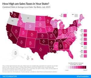 2021 sales taxes by state, 2021 sales tax rates by state, 2021 state and local sales tax rates July 2021