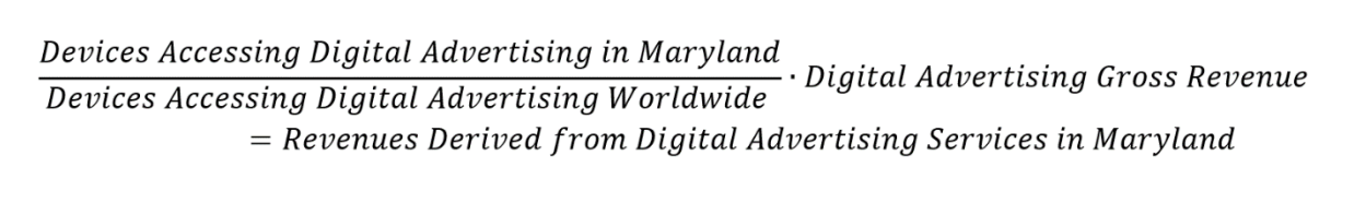 Maryland Digital Advertising Tax Regulations Tax Foundation Comments on Maryland Digital Tax Regulations