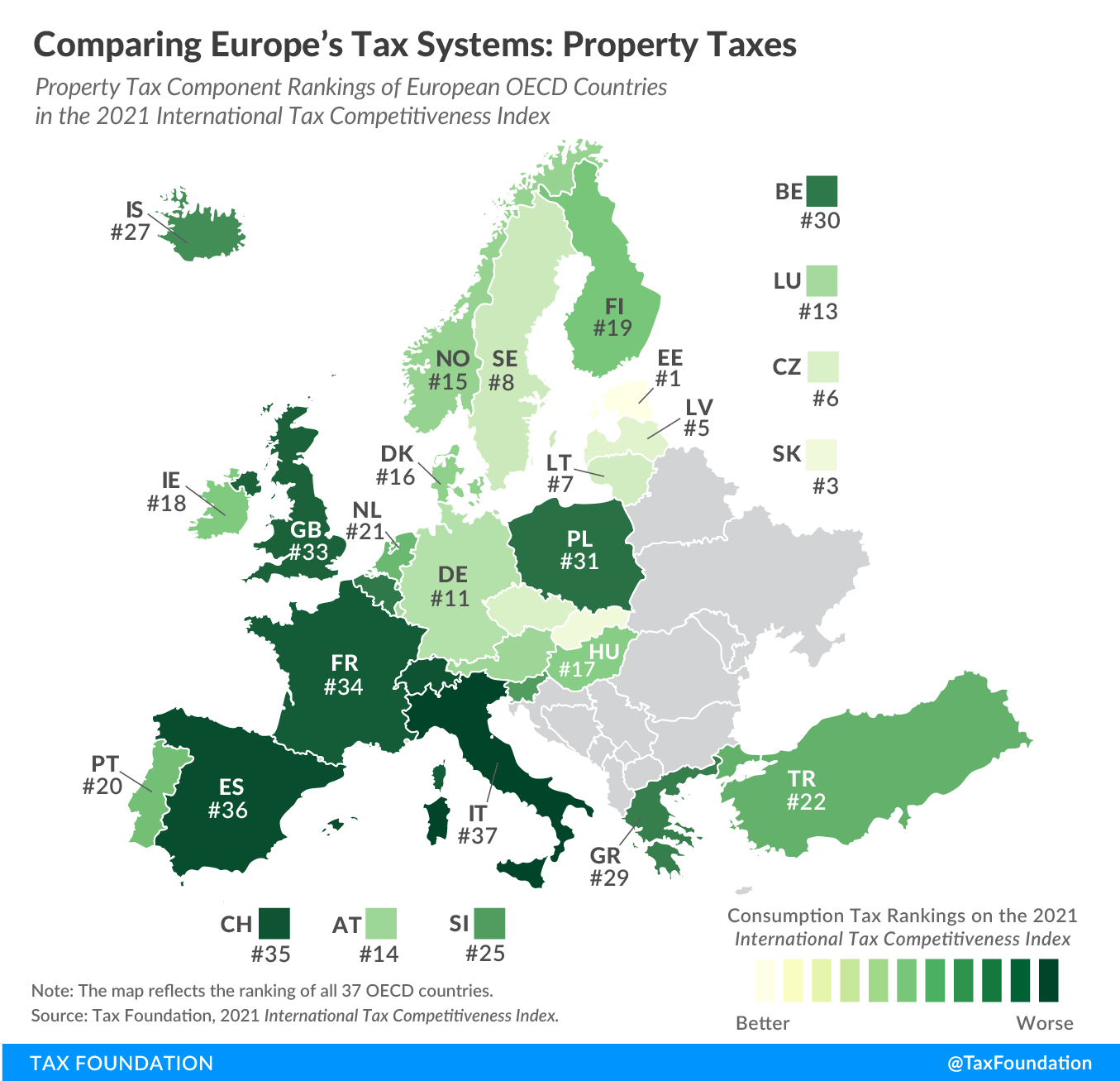 Comparing Property Tax Systems in Europe, 2021 Comparing Europes Tax Systems Property Tax Systems Best and Worst Property Tax Systems