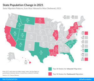 2021 State Population Change 2021 state migration trends. Where are Americans moving to low-tax states. Which is the fastest growing state What state is losing population the fastest