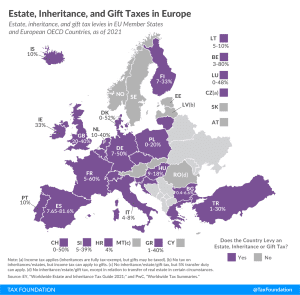 Estate tax rates in Europe and inheritance tax rates in Europe. Sweden Denmark and Norway do not have an estate tax Does Europe have an estate tax
