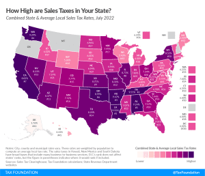 2022 State Sales Tax Rates