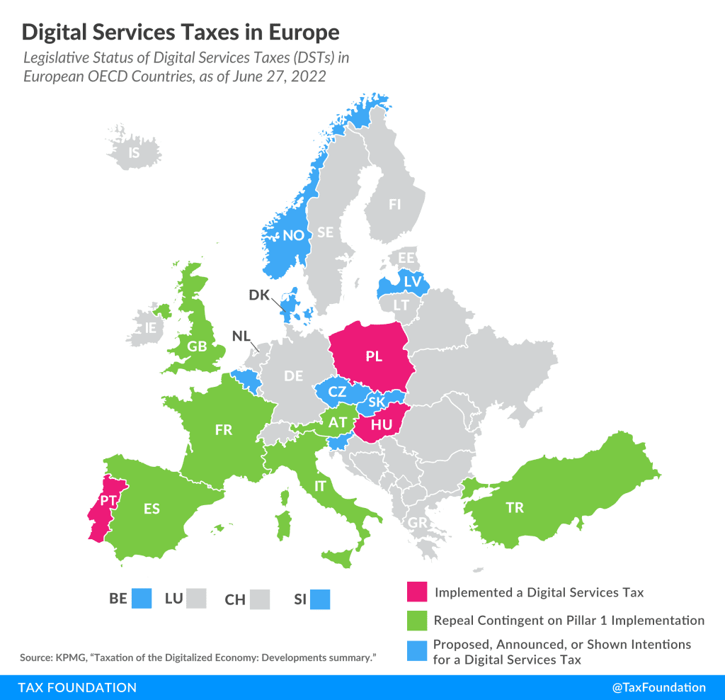 What European Countries Are Doing about Digital Services Taxes企业官网