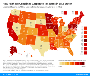 2022 combined federal and state corporate tax rates in 2022 combined corporate tax rates by state