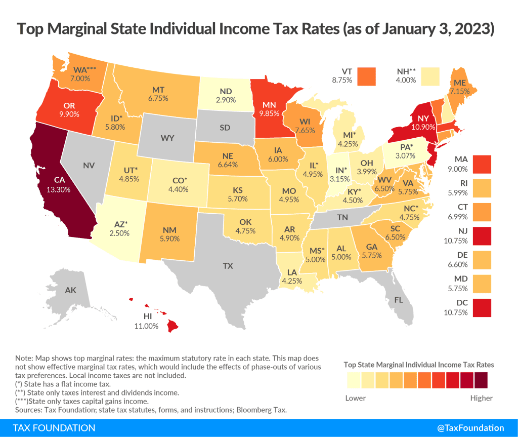 State Tax Maps Archives | Tax Foundation