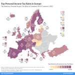 Top Personal Income Tax Rates in Europe 2023 Income Tax Rates or Individual Income Tax Rates