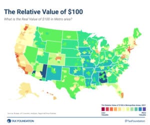 Real purchasing power parity by state, city, and county 2023 most expensive us cities and metros