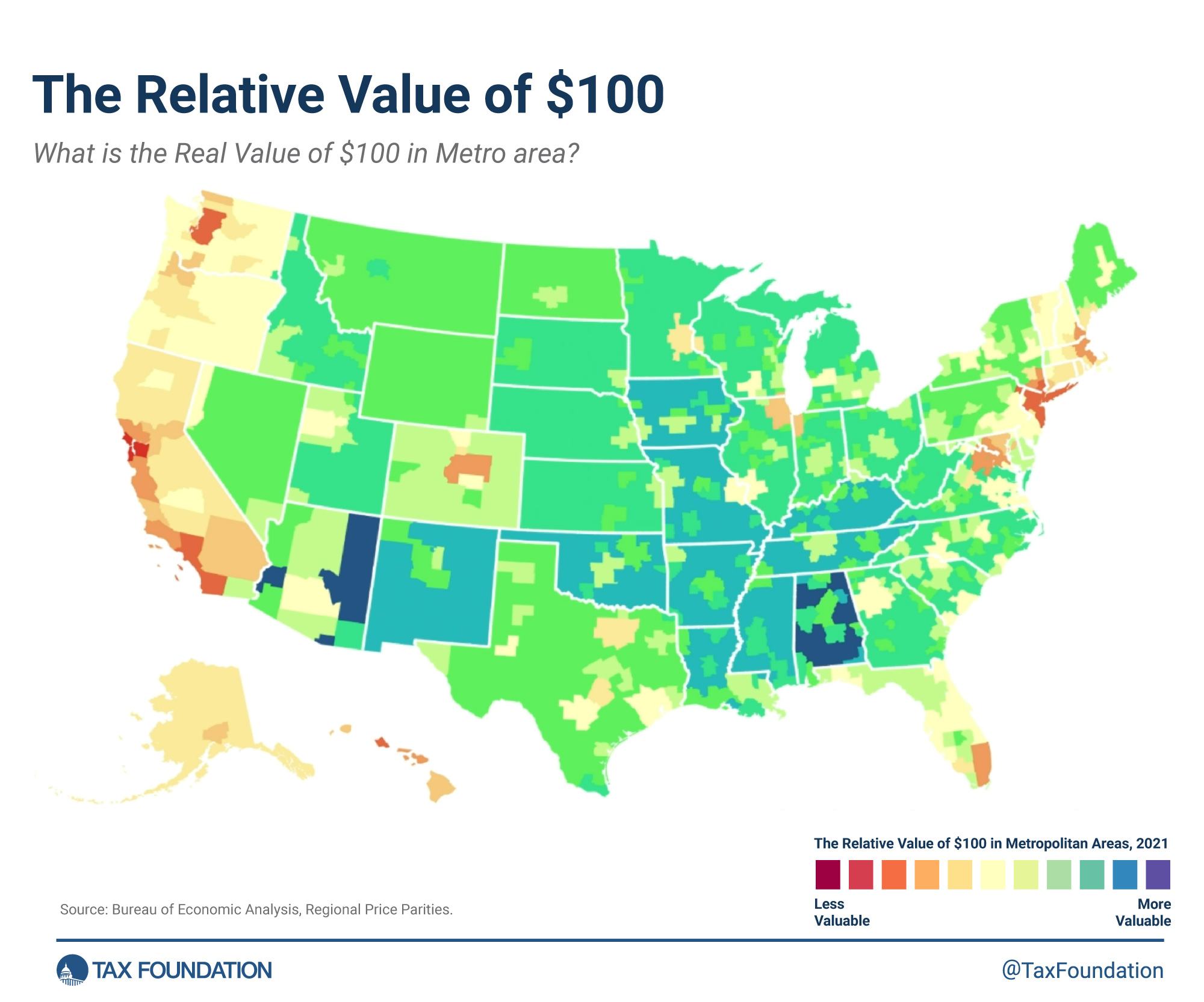 Real Purchasing Power Parity By State City And County 2023 Most Expensive Us Cities And Metros FV 