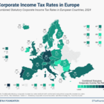 2024 corporate tax rates in Europe and 2024 corporate income tax rates in Europe