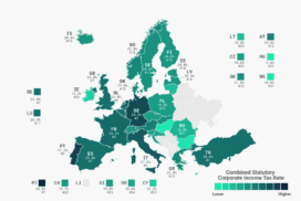 2024 corporate tax rates in Europe and 2024 corporate income tax rates in Europe