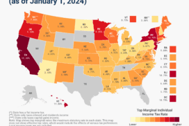 2024 state income tax rates and states with no income tax