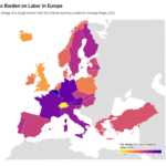 Tax Burden on Labor in Europe 2024 taxing wages tax wedge