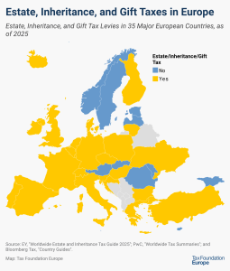 Estate, Inheritance, and Gift Taxes in Europe, 2026